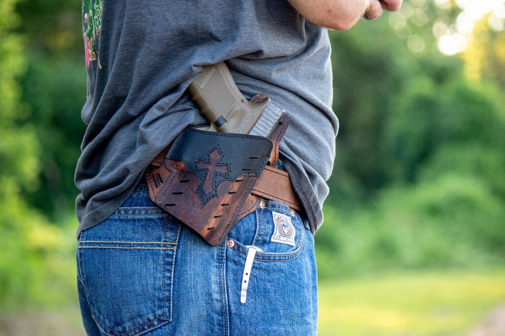 gun belt, carry holster, gun holster-5538591.jpg